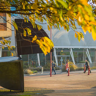 Exterior of University of Bradford Richmond building.