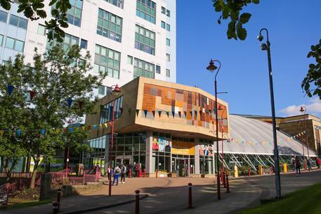 The Richmond Building exterior on a bright day