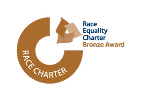 Race equality charter bronze award logo