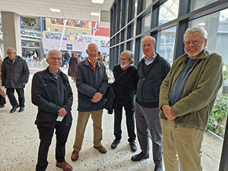 Group of Civil Engineering graduates attending the class of 1968 alumni reunion.