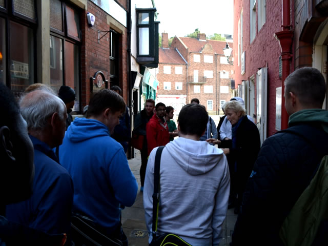 Students in Whitby