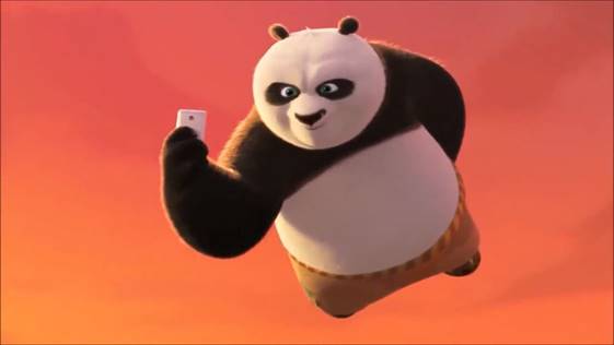 Screenshot from Dreamworks animation Kung Fu Panda