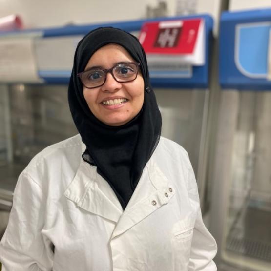 Sabia Khan, PhD student in the cardiovascular research group