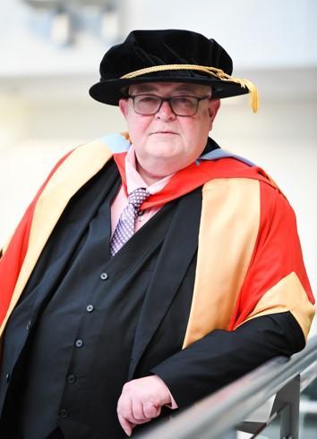 Honorary graduate Michael Andrews