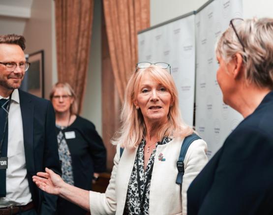 Shirley Congdon and Paul Watson in London