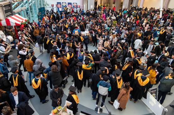 General view of graduations