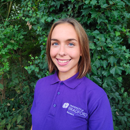 Fiona, at the University of Bradford Nursery