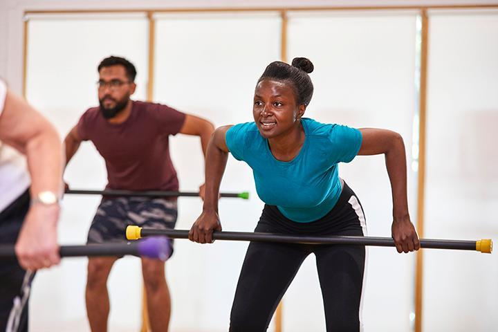 Group fitness class